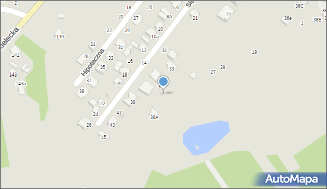 Radom, Siarczyńskiego Franciszka, ks., 37, mapa Radomia