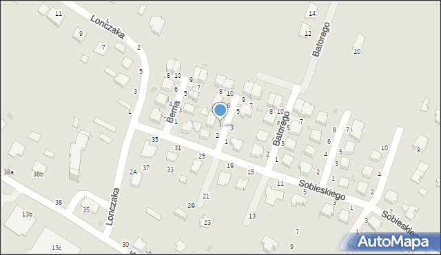 Radomyśl Wielki, Sikorskiego Władysława, gen., 4, mapa Radomyśl Wielki