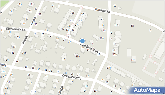 Rawa Mazowiecka, Sienkiewicza Henryka, 16, mapa Rawa Mazowiecka