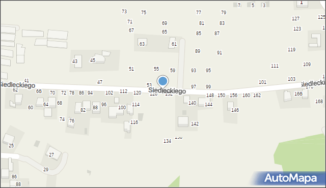 Rudawa, Siedleckiego Marcina, ks., 130, mapa Rudawa