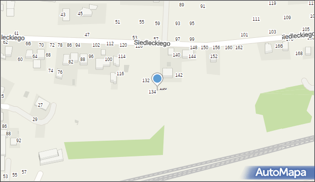 Rudawa, Siedleckiego Marcina, ks., 136, mapa Rudawa