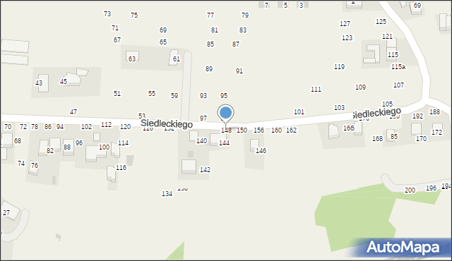 Rudawa, Siedleckiego Marcina, ks., 148, mapa Rudawa