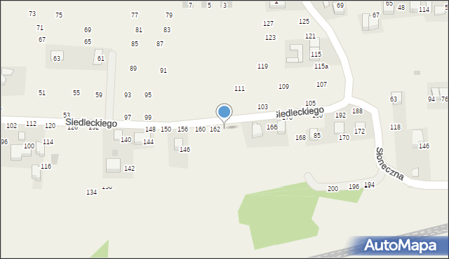 Rudawa, Siedleckiego Marcina, ks., 164, mapa Rudawa