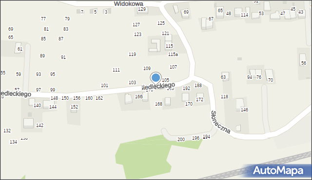 Rudawa, Siedleckiego Marcina, ks., 178, mapa Rudawa