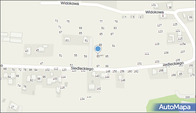 Rudawa, Siedleckiego Marcina, ks., 93, mapa Rudawa