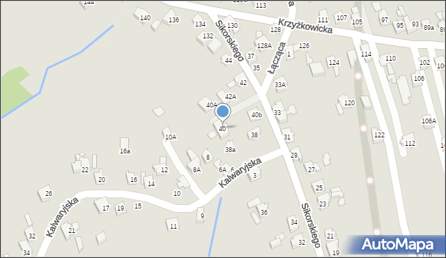 Rydułtowy, Sikorskiego Władysława, gen., 40, mapa Rydułtowy