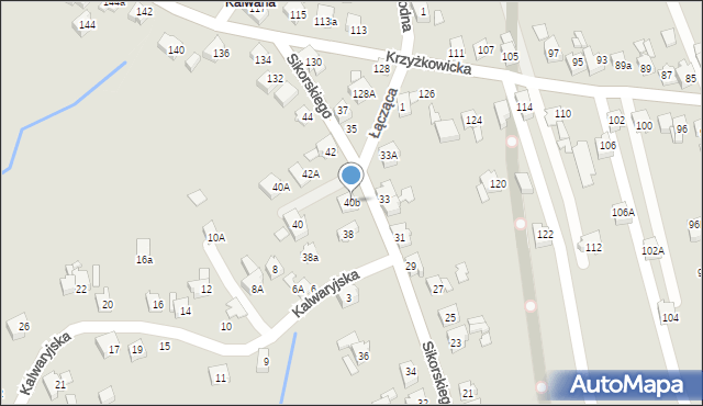 Rydułtowy, Sikorskiego Władysława, gen., 40b, mapa Rydułtowy