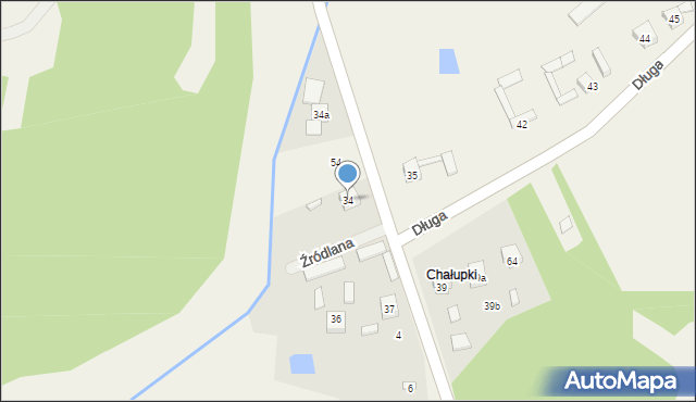 Siamoszyce, Siamoszyce, 34, mapa Siamoszyce