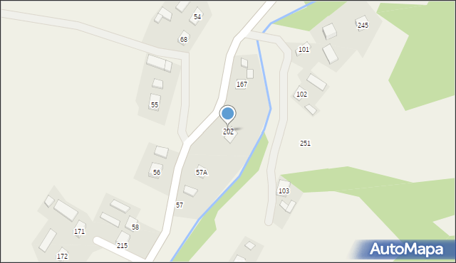 Siary, Siary, 202, mapa Siary