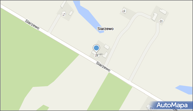 Siarzewo, Siarzewo, 18, mapa Siarzewo