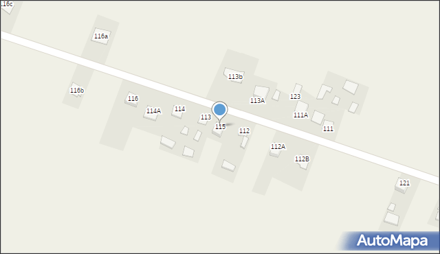 Sichów Duży, Sichów Duży, 115, mapa Sichów Duży