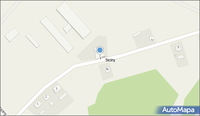 Siciny, Siciny, 4, mapa Siciny