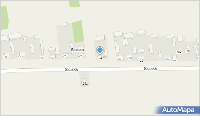 Siciska, Siciska, 24, mapa Siciska