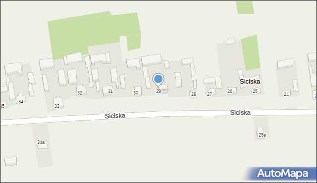 Siciska, Siciska, 29, mapa Siciska