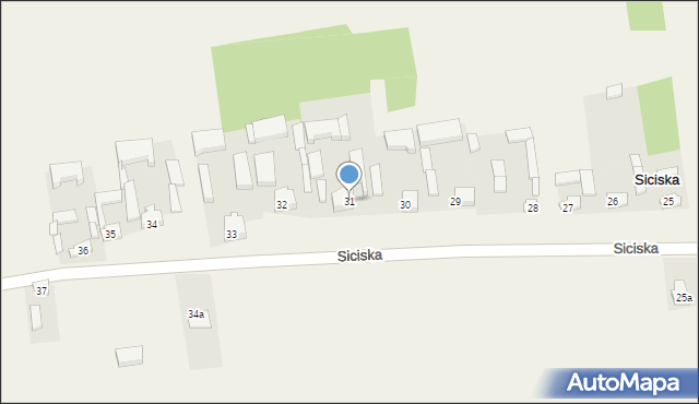 Siciska, Siciska, 31, mapa Siciska