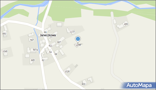 Sidzina, Sidzina, 1208, mapa Sidzina