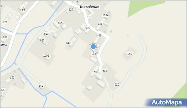 Sidzina, Sidzina, 133, mapa Sidzina