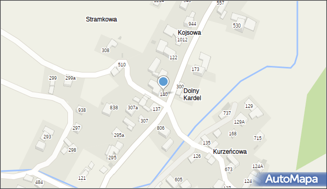 Sidzina, Sidzina, 140, mapa Sidzina