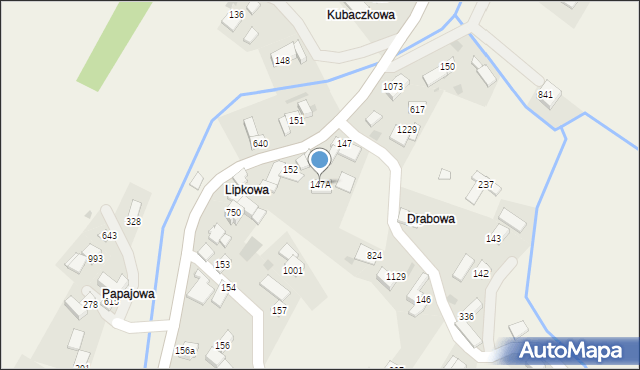 Sidzina, Sidzina, 147A, mapa Sidzina