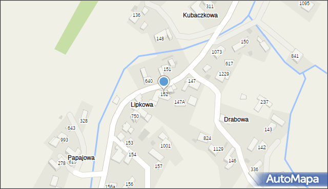 Sidzina, Sidzina, 152, mapa Sidzina