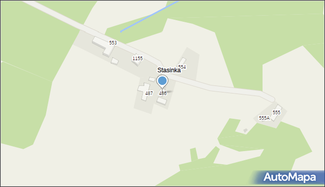 Sidzina, Sidzina, 486, mapa Sidzina