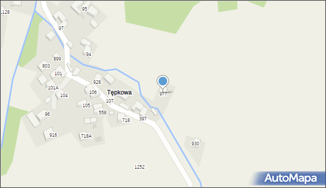 Sidzina, Sidzina, 977, mapa Sidzina