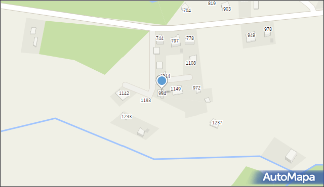 Sidzina, Sidzina, 994, mapa Sidzina