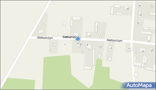 Sieburczyn, Sieburczyn, 6, mapa Sieburczyn