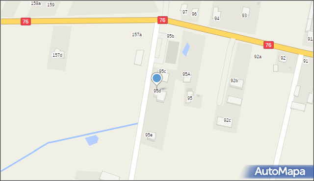 Sięciaszka Pierwsza, Sięciaszka Pierwsza, 95d, mapa Sięciaszka Pierwsza