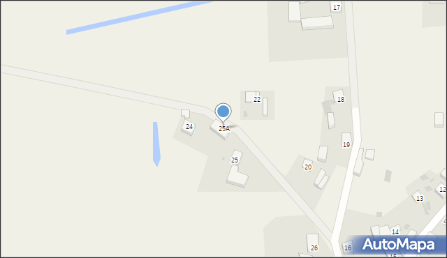 Siecie, Siecie, 25A, mapa Siecie