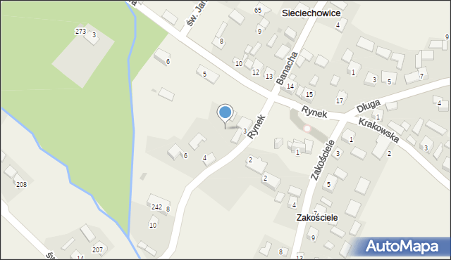 Sieciechowice, Sieciechowice, 58, mapa Sieciechowice