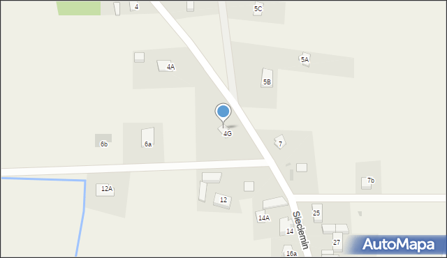 Sieciemin, Sieciemin, 4b, mapa Sieciemin