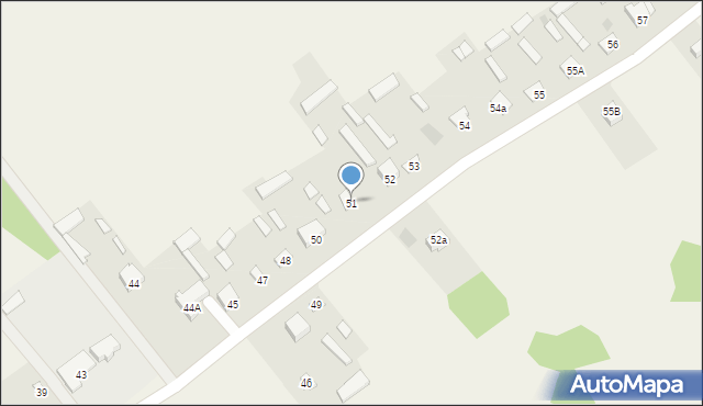 Sieczychy, Sieczychy, 51, mapa Sieczychy
