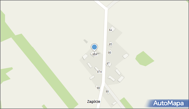 Sieczychy, Sieczychy, 86A, mapa Sieczychy