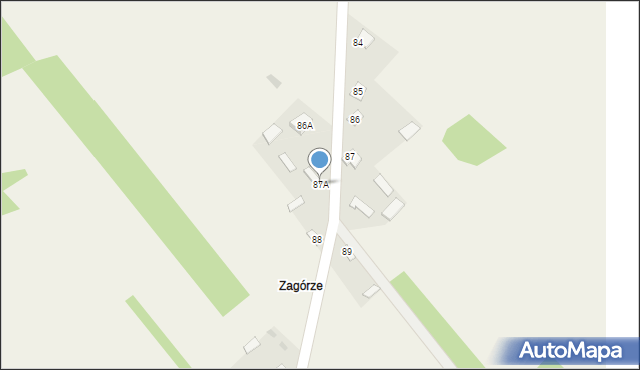 Sieczychy, Sieczychy, 87A, mapa Sieczychy