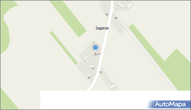 Sieczychy, Sieczychy, 90, mapa Sieczychy