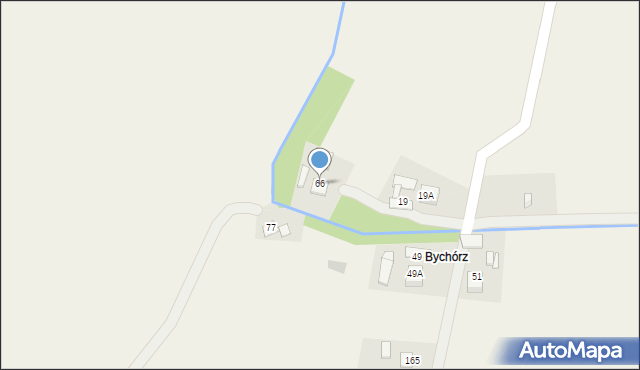 Siedlec, Siedlec, 66, mapa Siedlec