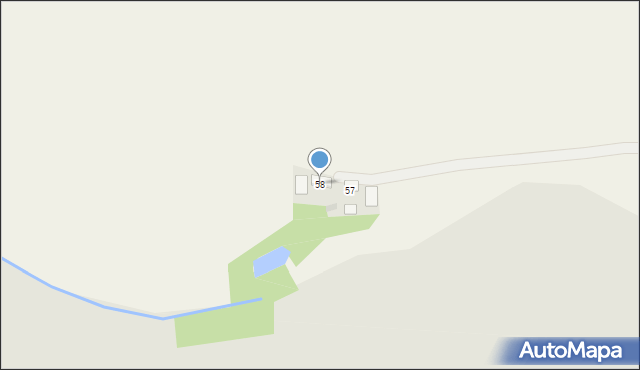 Siedlec, Siedlec, 58, mapa Siedlec