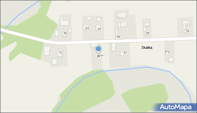 Siedlec, Siedlec, 68, mapa Siedlec