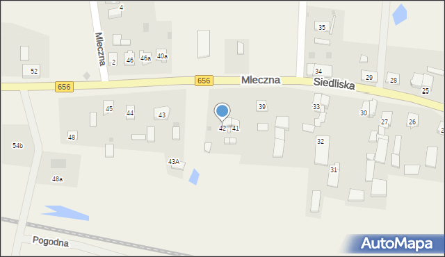 Siedliska, Siedliska, 42, mapa Siedliska