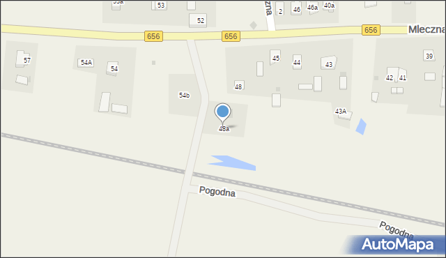 Siedliska, Siedliska, 48a, mapa Siedliska