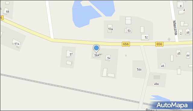 Siedliska, Siedliska, 54A, mapa Siedliska