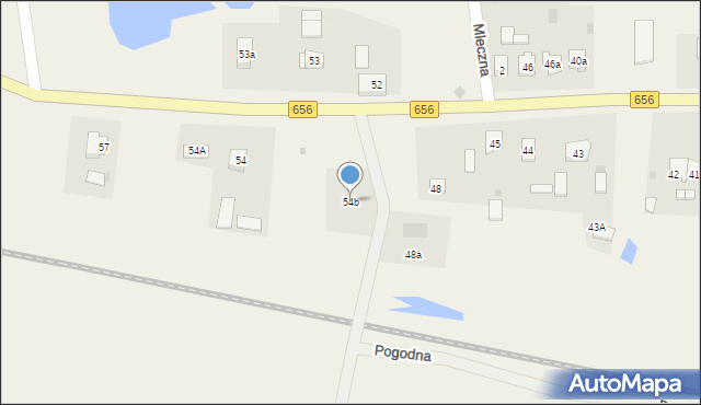 Siedliska, Siedliska, 54b, mapa Siedliska