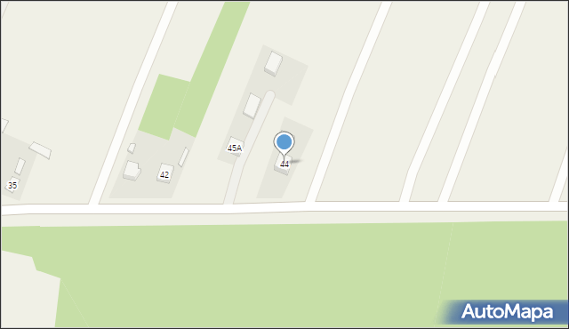 Siedliska, Siedliska, 44, mapa Siedliska