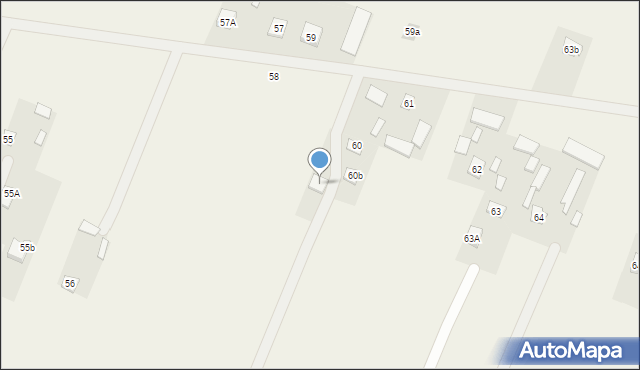 Siedliska, Siedliska, 60, mapa Siedliska