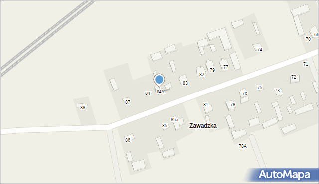 Siedliska, Siedliska, 84A, mapa Siedliska