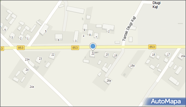 Siedliska, Siedliska, 21, mapa Siedliska