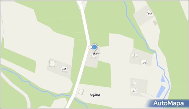 Siedliska, Siedliska, 326, mapa Siedliska