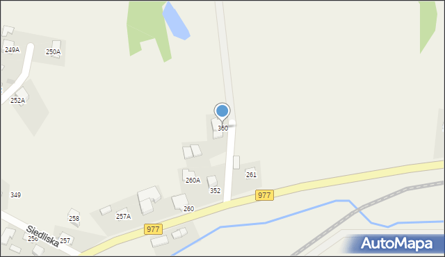 Siedliska, Siedliska, 360, mapa Siedliska