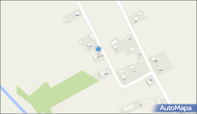 Siedliska, Siedliska, 13, mapa Siedliska